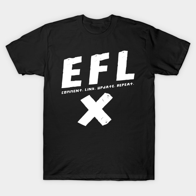 EFL 10th Edition T-Shirt by simsportsdesigns